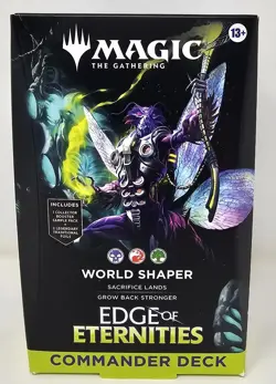 Magic: The Gathering Edge of Eternities-World Shaper - Commander Deck -N - Image 1