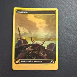 MTG - Mountain - First-Place Foil - DFT 0510 - Aetherdrift - Magic the Gathering - Image 1