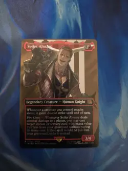 Seifer Almasy Borderless Surge Foil Final Fantasy MTG - Image 1