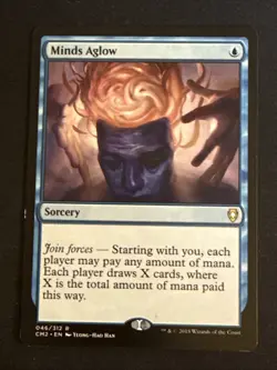 1x Minds Aglow (046) Commander Anthology Volume II LP MTG Magic x1 MKE - Image 1