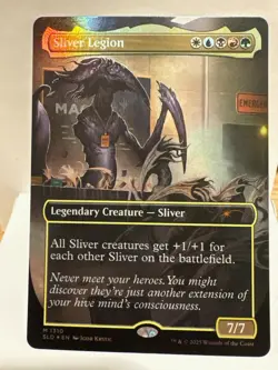 Sliver Legion (1310) (Rainbow Foil) Secret Lair Drop Foil Near Mint - Image 1