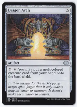 Dragon Arch U Double Masters 2022 305 NM - Image 1