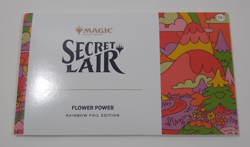 MTG Secret Lair Flower Power Rainbow Foil IN-HAND NEW SEALED - Image 1