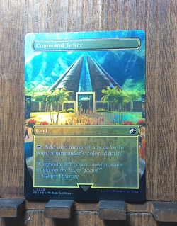 COMMAND TOWER (BORDERLESS FOIL) Universes Beyond: Jurassic World Collection MTG - Image 2