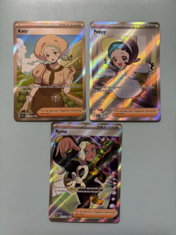 Pokemon Trainer SIR Card Lot Full Art Holo Obsidian Flames Scarlet & Violet - Image 1