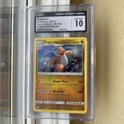 Pokemon Card TCG - Dragonite 96/149 Cosmos Holo Promo Sun & Moon CGC Pristine 10 - Image 1
