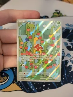 Shuckle Illustration Rare ME01: Mega Evolution 136/132 NM Pokemon Card - Image 1