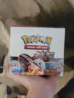 Pokemon TCG Scarlet & Violet Obsidian Flames Booster Box 36 Packs FACTORY Sealed - Image 1