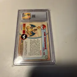 1999 Pokemon Charizard Topps Series 1 Silver Foil CGC 6 Pop 3!!!! Only 13 Higher - Image 2