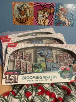 Pokemon TCG: Scarlet And Violet 151 Blooming Waters Premium Collection Lot of 3 - Image 2