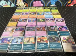 Pokemon 2024 Halloween Trick or Trade Complete Set of 30 all in sleeves w/ Holos - Image 1