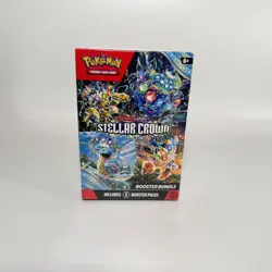 Pokemon 2024 Scarlet & Violet Stellar Crown Booster Bundle Factory Sealed - Image 1