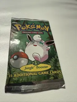 Pokemon Jungle Unlimited 1999 Wigglytuff Artwork Booster Pack Sealed - Image 4