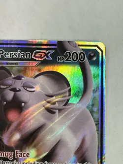 Pokemon TCG Alolan Persian GX 129/236 SM Cosmic Eclipse Full Art Ultra Rare - Image 5