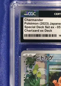 Charmander 051/049 CGC 10 GEM Mint Special Deck Set ex Pokemon 2023 - US Seller - Image 5