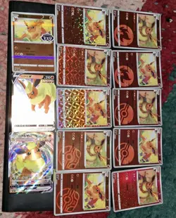 Exclusive Flareon S-Chinese CBB2C GEM PACK VOL 2 Pokemon TCG Lot MINT Holo Foil - Image 4