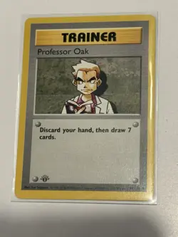 Professor Oak 1999 Pokemon Game Shadowless Base Set 1st Edition #88/102 * LP - Image 1
