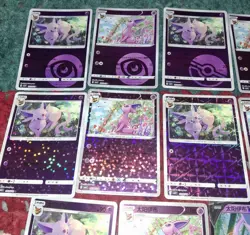 EXCLUSIVE Espeon CBB2C GEM PACK VOL 2 S-Chinese 11 Holo Foil Lot Pokemon TCG MT - Image 2