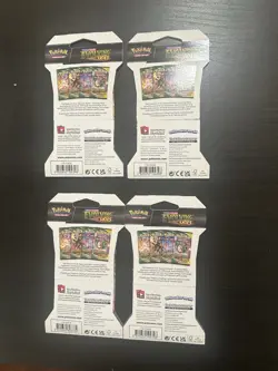 Pokemon SWSH EVOLVING SKIES Lot Of 4 Sleeved Blisters ART SET FACTORY SEALED - Image 2