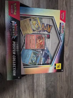 Pokemon Prismatic Evolutions Poster Collection Case, 6 Boxes New - Image 1