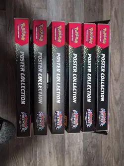 Pokemon Prismatic Evolutions Poster Collection Case, 6 Boxes New - Image 2