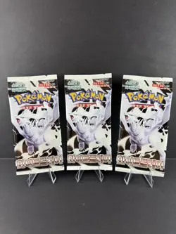 3 Packs Korean White Flare Booster Pack SV11W - Pokemon Factory Sealed US Seller - Image 1