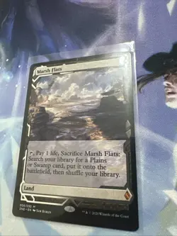 Marsh Flats Magic: The Gathering Zendikar Rising Land Card - Image 1