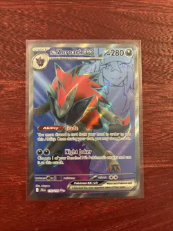 Pokemon TCG N's Zoroark EX Holo Ultra Rare Card 175/159 Sv09: Journey Together - Image 1