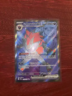 Pokemon TCG N's Zoroark EX Holo Ultra Rare Card 175/159 Sv09: Journey Together - Image 2