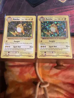 2016 Pokemon Raichu Holo Rare XY Evolutions Card Base Set #36/108 NM - Image 1