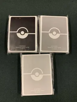 Trading Card Game Classic Sleeves 65 Count New Pokemon 2023 Factory Sealed 3x - Image 1