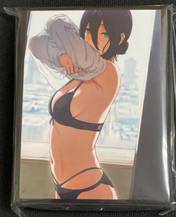 TCG Chainsaw man Reze doujin card sleeve - Image 1