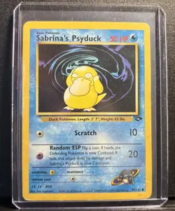 Sabrina's Psyduck Gym Challenge 99/132 Regular Non-Holo Card - Image 1