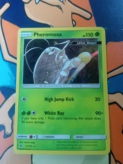 Pheromosa 11/131 Sm-Forbidden Light Holo Card RARE ⭐⭐⭐ - Image 1