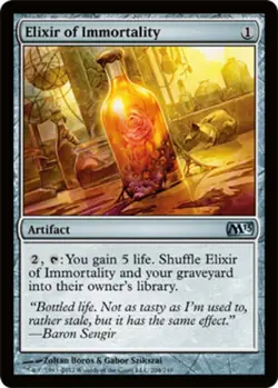 Elixir of Immortality - Magic 2013 (M13) #204/249 MTG Magic The Gathering - Image 1