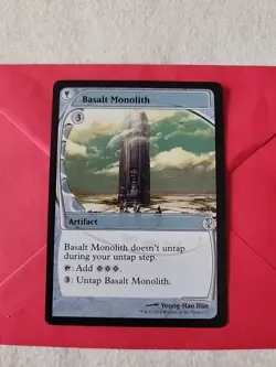Basalt Monolith (Future Sight) Mystery Booster 2 Regular NM - Image 1