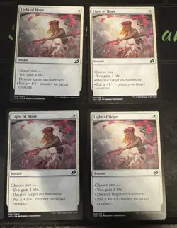Light of Hope X4 Ikoria Lair of Behemoths Magic the Gathering MTG - Image 1