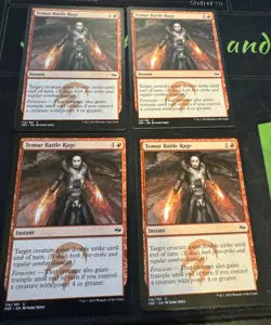 Temur Battle Rage X4 Fate Reforged Magic the Gathering MTG - Image 1
