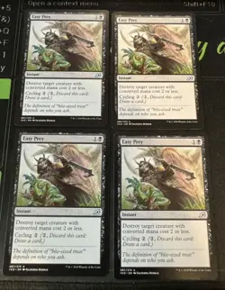 Easy Prey X4 Ikoria Lair of Behemoths Magic the Gathering MTG - Image 1