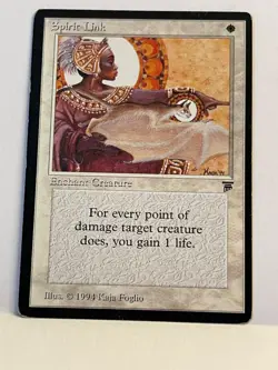 Spirit Link Legends LP/MP MTG Magic the Gathering c - Image 1