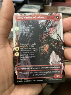 Clive, Ifrit's Dominant (0318) (Borderless) Final Fantasy Foil - Image 2
