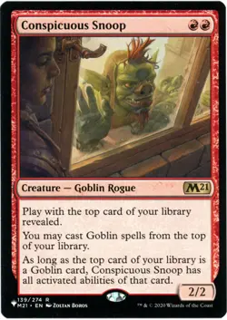 Conspicuous Snoop - The List Reprints - Mystery Booster 2 - MTG - NM/M - Image 1