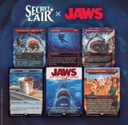 [PRE ORDER] MTG Jaws Terror Of Amity Island [Secret Lair] Non Foil Sealed Pack - Image 1