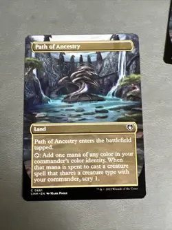 MTG Path Of Ancestry CMM 0661 C NM Commander Masters Regular Borderless - Image 1