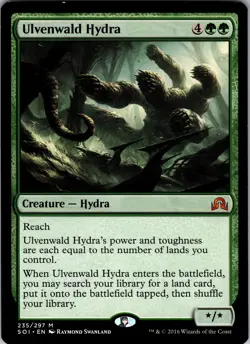 Ulvenwald Hydra Shadows over Innistrad Mythic NM Magic: The Gathering 235 Normal - Image 1