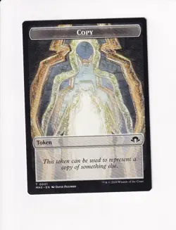 MAGIC MTG COMMANDER MODERN HORIZONS III M3C DUAL TOKEN DRAGON / COPY - Image 2