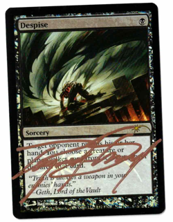 Despise FNM Promos Foil signed by artist Raymond Swanland! - Image 1