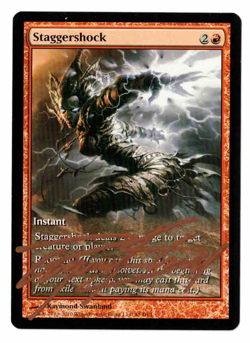 Staggershock Game Day Promos signed by artist Raymond Swanland! - Image 1