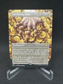 Smothering Tithe (Borderless) Commander Masters Regular - Image 1