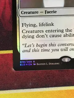 C6674 MTG MAGIC THRONE OF ELDRAINE HUSHBRINGER #018 FOIL LP R - Image 4